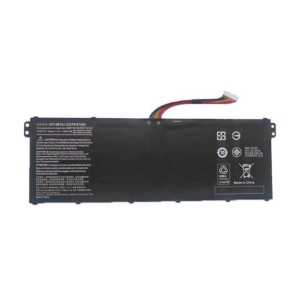 New Genuine Laptop Replace Battery for AC14B18J Acer Chromebook 11 CB3-111 13 CB5-311 15 C910 cb5-571-58hf Aspire E3-111 ES1-512 Gateway NE512 TravelMate B115-M Series Notebook