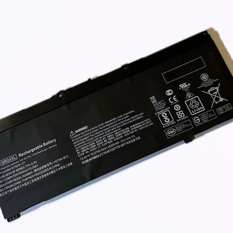NEW Genuine SR04XL Battery For HP Omen 15-CE TPN-C133 HSTNN-DB7W 917678-1B1