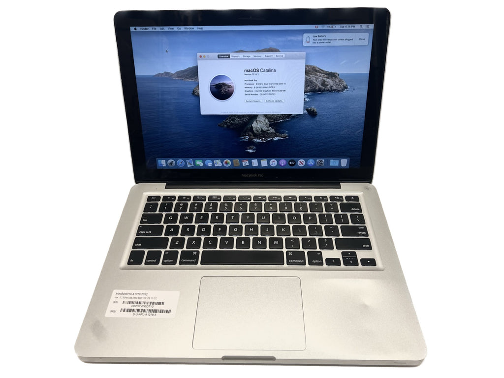 Apple MacBook Pro A1278 (2012) i5 8GB 256G SSD DVD/RW OS