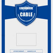 LIXSUNTEK® RJ45 Cat5e Cat-5e Network internet Ethernet Cable Cord - 100 Feet (30 Meters) Cat 5e Patch Lan Cable 100% Coppe