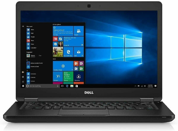 Dell Latitude 5480 14-inch Laptop (Intel Core i5-6300U, 8GB RAM, 500G SSD) Webcam Win 11 Pro Grade A Refurbished