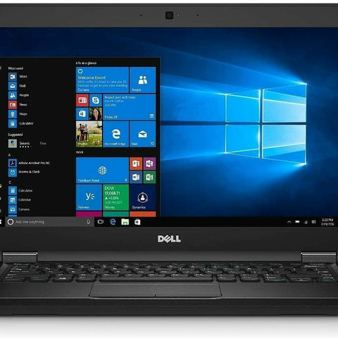 Dell Latitude 5480 14-inch Laptop (Intel Core i5-6300U, 8GB RAM, 500G SSD) Webcam Win 11 Pro Grade A Refurbished