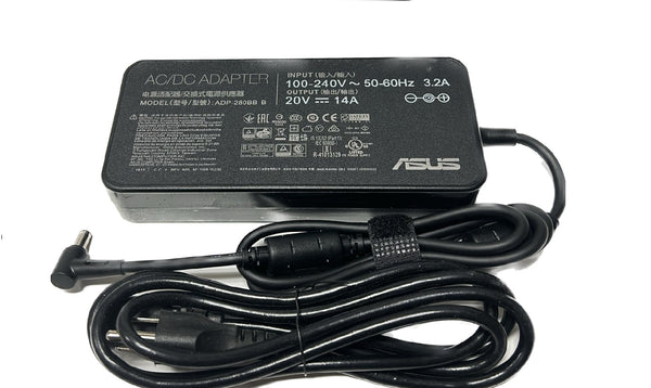 New Genuine 280W 20V 14A AC Charger Compatible with ASUS ROG G703GX-EV017FR E5019T E5042T G703GS-WS71 WS74 G703GI E5036T E5011T E5001R G703GI WS91K XS98K E5094T ADP-280BB B Laptop Power Supply Adapter