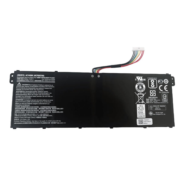 Genuine AC14B8K Battery for Acer Chromebook CB3-111 CB5-311 CB5-571 CB3-531 Swift 3 SF314-51 SF314-52 ES1-511 R5-471T R3-131T ES1-511 R7-371T E3-112 Aspire 5 A515-51 4ICP5/57/80