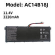 New Genuine Laptop Replace Battery for AC14B18J Acer Chromebook 11 CB3-111 13 CB5-311 15 C910 cb5-571-58hf Aspire E3-111 ES1-512 Gateway NE512 TravelMate B115-M Series Notebook