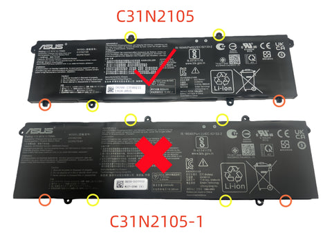 C31N2105 Laptop Battery for Asus Vivobook K3502Z K3402Z M3402QA M5402RA S5402ZA