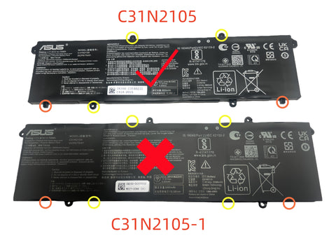 C31N2105 Battery Fr Asus Vivobook K3502Z K3402ZA M3402QA M5402RA K3502ZA S5602ZA