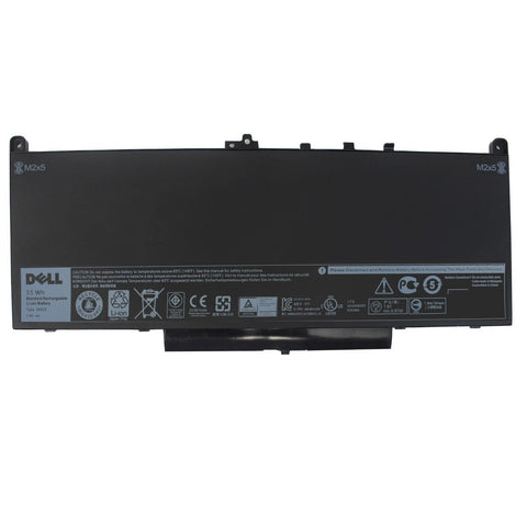 New Genuine Battery for Dell J60J5 E7470 E7270 MC34Y WYWJ2 451-BBSY 451-BBSU R1V85 242WD 1W2Y2 PDNM2 F1KTM 5F08V GG4FM NJJ2H R97YT 0MC34Y 0F1KTM P26S J6OJ5  [7.6v/55Wh]
