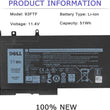 New 51Wh 93FTF Laptop Battery for Dell Latitude 5280 5480 5580 5590 5490 5288 5290 5488 E5280 E5480 E5580 E5490 E5590 E5290 Precision 15 3520 3530 Series D4CMT 4YFVG 83XPC 083XPC