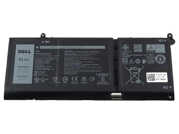 Genuine G91J0 Battery 41Wh for Dell Latitude 3320 3420 3520 / Inspiron 3510 3520 3530 5310 5510 / Inspiron 5410 7420 7430 2-in-1 / Vostro 3420 5310 Series V6W33 TN70C 0FH3K2 0MVK11
