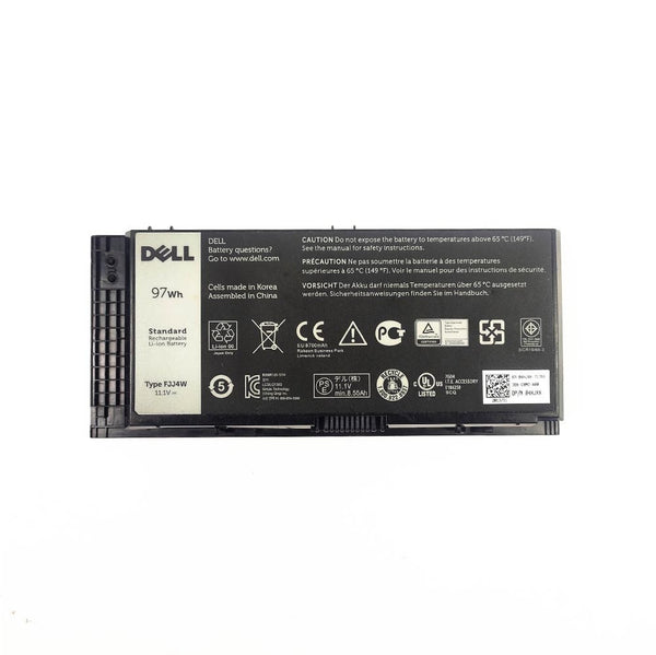 New genuine FJJ4W Battery for Dell Precision M4600 M4700 M4800 M6600 M6700 M6800 Series Battery Fits Type KJ321 R7PND RY6WH 7DWMT JHYP2 K4RDX PG6RC 0TN1K5 T3NT1 N71FM 11.1V/97Wh
