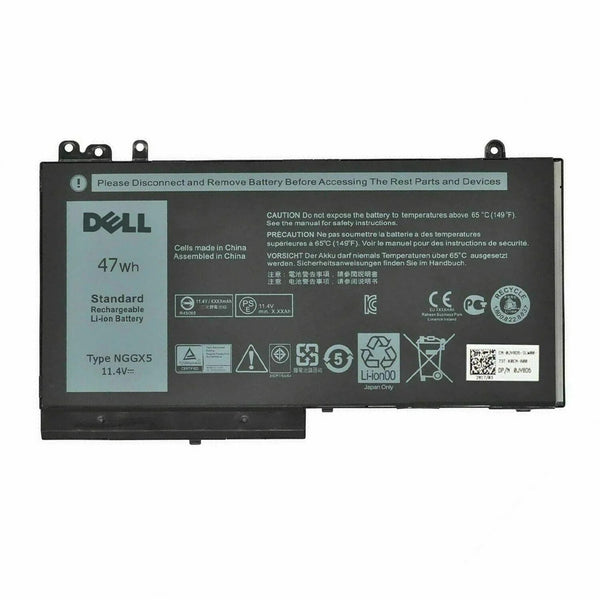 New Genuine NGGX5 Laptop Battery Replacement Compatible with Dell Latitude E5270 E5470 E5570 Precision M3510 Series Notebook JY8D6 954DF 0JY8D6 451-BBUN 451-BBUJ RDRH9 (11.4V 47Wh)