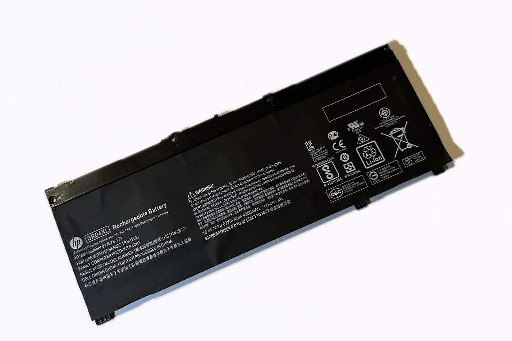 SR04XL Batterij Voor HP Omen 15-ce / 15-dc / 17-cb / Pavilion Power / ZBook 15V G5 - 4550mAh