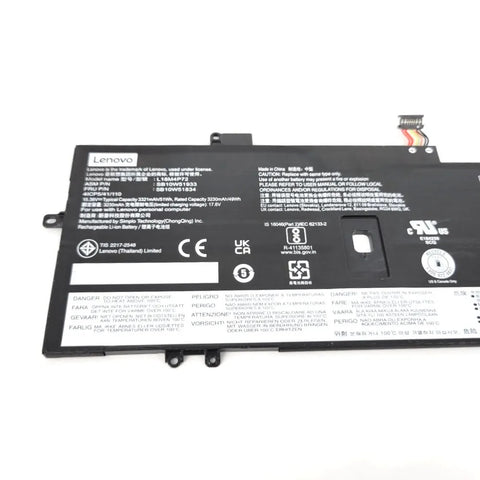 L18M4P72 Laptop Battery FOR Lenovo ThinkPad X1 Yoga 4th 5th Gen/X1 Carbon 7th 8th Gen Serie Notebook 02DL004 L18L4P71 SB10K97642 02DL005 L18C4P71 SB10K97644 SB10K97643 02DL006
