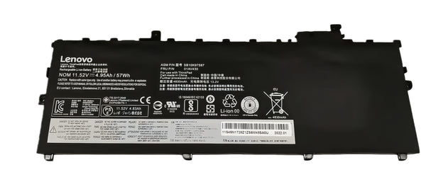 01AV430 SB10K97587 Battery for Lenovo ThinkPad X1 Carbon 5th Gen 2017 6th Gen ThinkPad X1 Carbon 2017/2018 Series 01AV429 SB10K97586 01AV431 SB10K97588 01AV494 SB10K97586