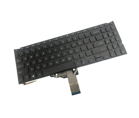 Backlight Replacement Laptop Keyboard for ASUS for VivoBook 15 X515DA X515EA X515EP X515JA X515JF X515JP X515MA X515UA Black US United States Edition