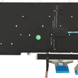 Replacement Laptop Keyboard Backlight for DELL Latitude 5500 5501 5510 5511, Precision 3540 3541 3550 3551 US Layout Black