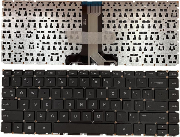 New Laptop US Keyboard for HP Pavilion 14-BS 14M-BA 14-BW 14G-BR 14-BP 14T-BA 14M-BA 14-BA 240 G6 245 G6 246 G6 Black