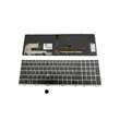 New US Layout Keyboard Backlit Replacement for HP Elitebook 750 G5, 750 G6, 755 G5, 755 G6, 850 G5, 850 G6, 855 G5, 855 G6 Zbook 15u G5 (Not for Zbook 15 G5) Grey Frame L32575-001
