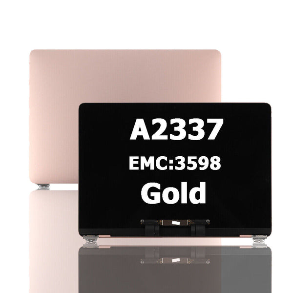 New Macbook Air 13" A2337 M1 2020 Rose Gold Full Assembly LCD Screen Replacement