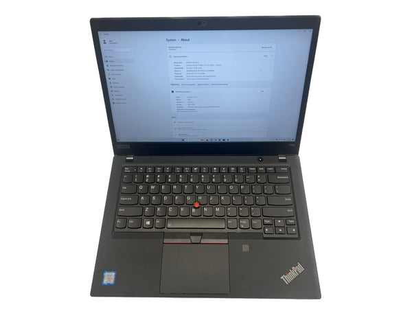 Lenovo ThinkPad T490 Intel i5-8365U 1.60GHz 8G 256G SSD 14in Webcam Win11 Pro