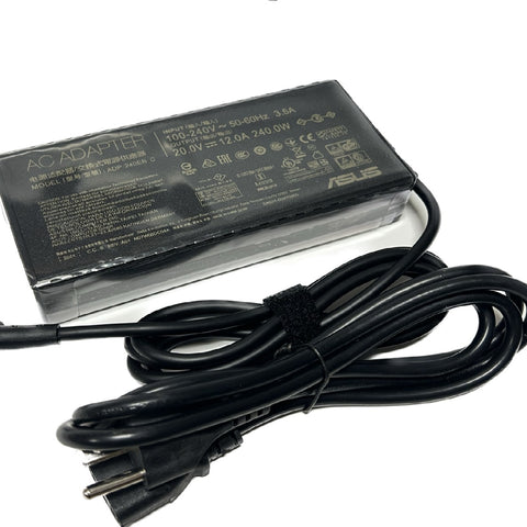 NEW GENUINE 240W Ac Adapter for Asus Rog Zephyrus G14 G15 G16 GA401IV GA502IV Fit for Asus Tuf Gaming Laptop Charger Tuf F15 A15 F16 A16-180W Zephyrus G16 G14-Tuf A15 FA506IU F15
