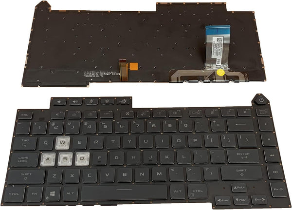 New Backlit Keyboard Replacement for Asus Rog Strix G15 G513 G513RC G513RM G513QR G513QE G513IM G513IE G513IC 0KBR0-4810US00 4812US00 4814US00 6037B0210101 V202826BS1
