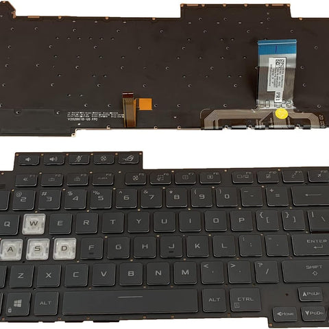 Computer Replacement Keyboards G513 US Version Backlit Laptop Keyboard for ASUS ROG Strix G15 G513Q G513QM G513QY GL543 0KBR0-4810US00 4812US00 4814US00