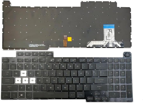 Replacement Backlit Keyboard for ROG Strix G17 G713Q G713QY G713QE G713QE-RB74 G713QR G713QR-ES96 G713QM G713QM-RS76 G713QM-ES94 Laptop