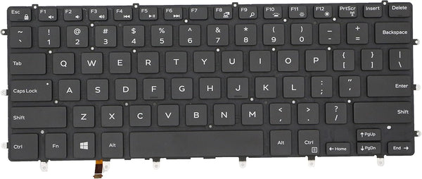 Replacement Keyboard for Dell XPS 15 9550 9560 9570, Precision 5510 5520 5530 5540 & inspiron 15 7558 7568 Dell Precision 5510 with Backlit US Layout P/N: 0VC22N 0GDT9F