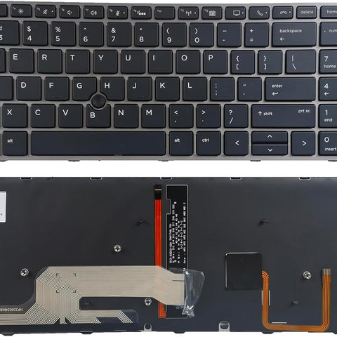 Replacement Keyboard with Backlit Compatible with HP ZBOOK 15 G5, 15 G6, ZBOOK 17 G5, 17 G6 (Doe Not Fit for Zbook 15U G5 Series) L12765-001 L28407-001 L29635-001