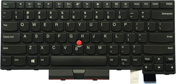 Replacement US Layout Keyboard for Lenovo ThinkPad T470 T480 Laptop No Backlight (Not Fit T470s T470p T480s T480p)