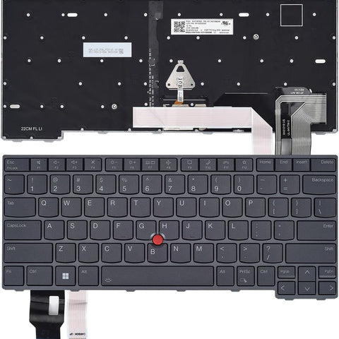 Keyboard For Lenovo ThinkPad L14 Gen 3/4  P/N:5N21D68160 5N21D68234 Backlit