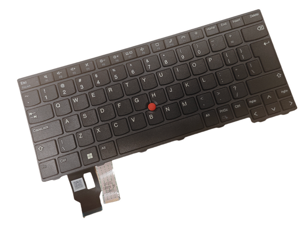 New US Black English NO Backlit Keyboard for Lenovo Thinkpad T14 GEN 3/4  P/N:5N21D67970 5N21D68058 5N21D68160 5N21D68234