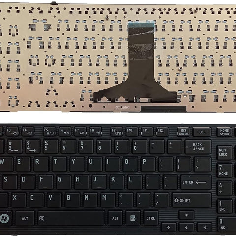 New Keyboard for Toshiba Satellite A660 A660D A665 A665-S6086 A665-3DV1 A665-11Z A665-S6050 Series US MP-09N53US6698 PK130IU2B00F116KA0013X Black Frames A660