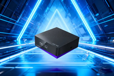 ACE MIX TV Box Satellite Receiver 2GB 32GB Android 9.0 DVB-S2/T2/C ACECONN TVonair Easy Add IPTV Abonment Box Dualband WiFi  4K