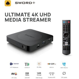 New TVPlus ACEROID Swordplus Sword+ Android 11 2GB16GB IPTV SET TOP Smart TV Box