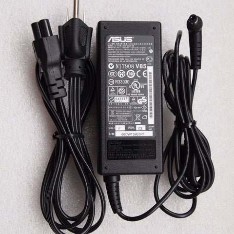 Geniune Asus 65W AC Wall Power Adapter for X51 X55A X55C X55VD X55U X58 X55U X55U-EH11 X55U-RH11 X58C X58L X72F Laptop power cord charger 5.5mm*2.5mm 19v 3.42a