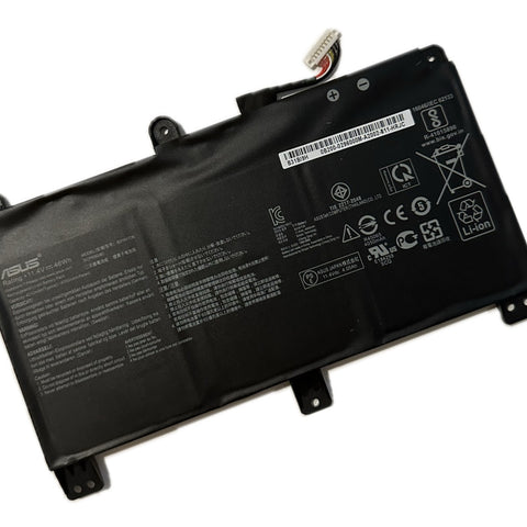 New Genuine Laptop Battery Replacement for 48Wh B31N1726 ASUS ROG Strix G531 G531GT G531GT-BI7N6 Series G15 G512 G512LI Series B31BN91,  B31N1726-1 11.4V【Long Line】Long cable