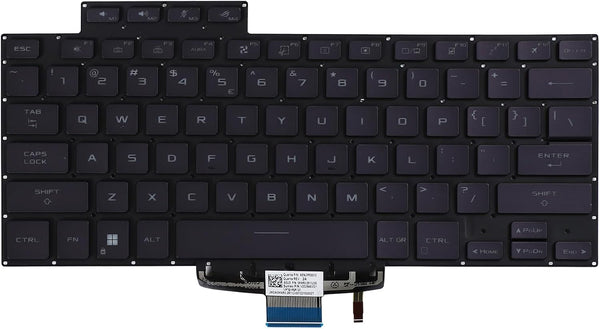 Replacement Backlit Keyboard for ASUS ROG Zephyrus G15 GA503 GA503Q GA503QS ‎GA503QR GA503QM & ROG Zephyrus M16 GU603 GU603H Series Laptop, ROG Zephyrus G15 GA503 RGB Backlit Keyboad US Layout
