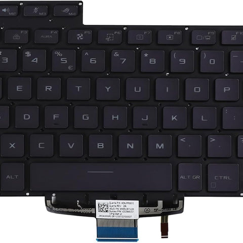 Replacement Backlit Keyboard for ASUS ROG Zephyrus G15 GA503 GA503Q GA503QS ‎GA503QR GA503QM & ROG Zephyrus M16 GU603 GU603H Series Laptop, ROG Zephyrus G15 GA503 RGB Backlit Keyboad US Layout