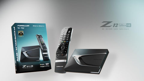 NEW Formuler Z12 Ultra SE - 4K Streaming Media Player, Android 12, Dolby Vision, Dolby Atmos, HDR10+, Gigabit LAN, WiFi 6E, 2GB RAM, 64GB ROM, Bluetooth Backlight Voice Remote