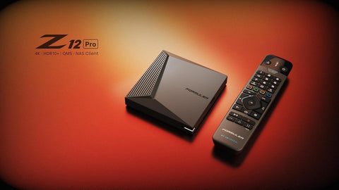 NEW Formuler Z12 Pro - 4K Streaming Media Player, Android 12, HDR10+, Gigabit LAN, Dual-Band WiFi, 2GB RAM, 16GB ROM, Bluetooth Voice Remote