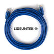 LIXSUNTEK® RJ45 Cat5e Cat-5e Network internet Ethernet Cable Cord - 25 Feet (8 Meters) Cat 5e Patch Lan Cable 100% Coppe