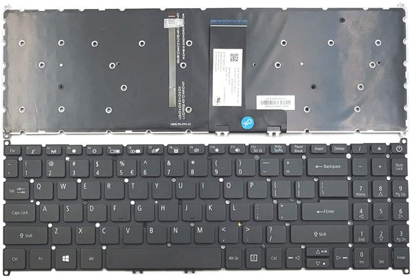 Backlit Keyboard for Acer Aspire 3 A315-55G Aspire 5 A515-43 A515-52 A515-53 A515-54 A515-55 A315-22 A315-34 A315-42 A315-54 A315-55 A315-56