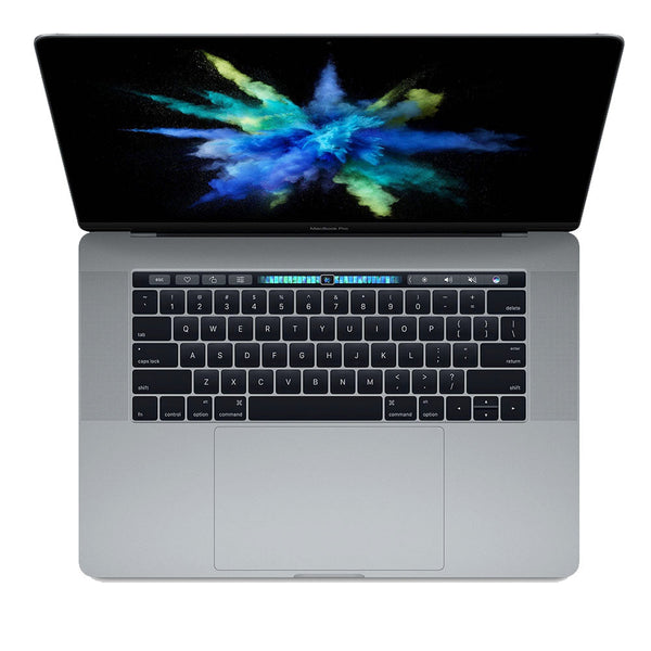 Silver Apple MacBook Pro Retina 15" A1990 2018 Touch Bar i7 2.2 Ghz 6-core 16GB 256G SSD Radeon 555X 4G video macOS 12 MONTEREY Grade A!