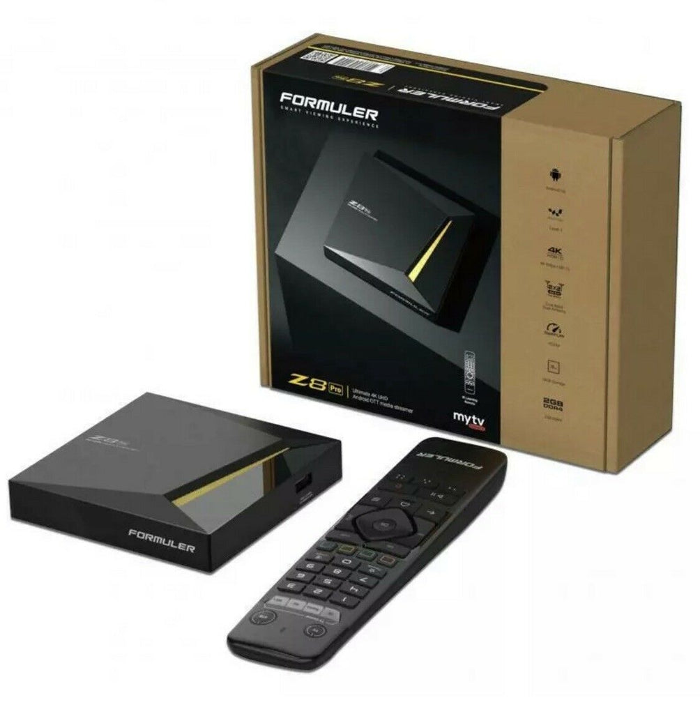 NEW 2021 Original FORMULER Z8 PRO 4K IPTV WIFI ANDROID OTT HD SET TOP ...